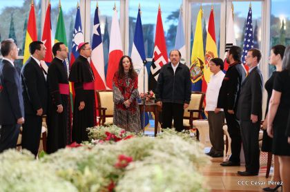 ¡Bienvenidos a Nicaragua en nombre de la Paz!
