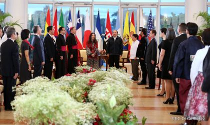 ¡Bienvenidos a Nicaragua en nombre de la Paz!