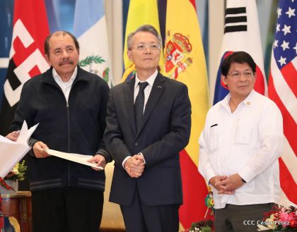 ¡Bienvenidos a Nicaragua en nombre de la Paz!