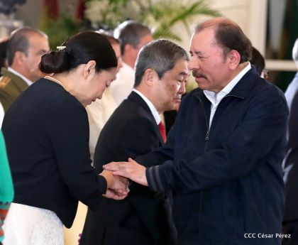 ¡Bienvenidos a Nicaragua en nombre de la Paz!