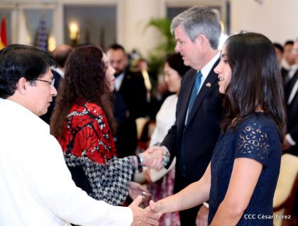 ¡Bienvenidos a Nicaragua en nombre de la Paz!