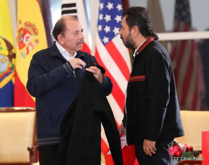 ¡Bienvenidos a Nicaragua en nombre de la Paz!