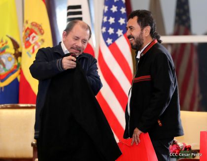 ¡Bienvenidos a Nicaragua en nombre de la Paz!