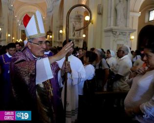 Misa en León por Centenario Provincia Eclesiástica de Nicaragua