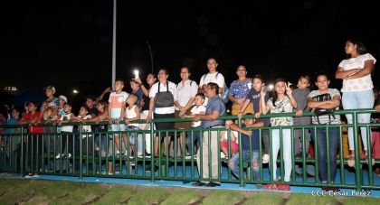 Última Etapa del Parque Luis Alfonso, dedicada con Amor a las Familias de toda Nicaragua 