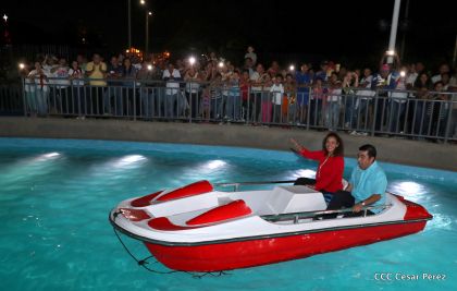 Última Etapa del Parque Luis Alfonso, dedicada con Amor a las Familias de toda Nicaragua 