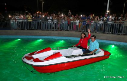 Última Etapa del Parque Luis Alfonso, dedicada con Amor a las Familias de toda Nicaragua 