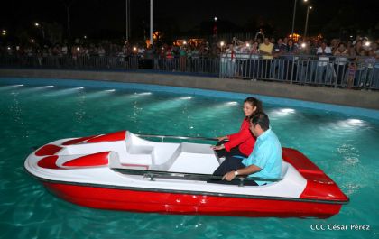 Última Etapa del Parque Luis Alfonso, dedicada con Amor a las Familias de toda Nicaragua 