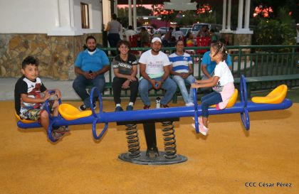 Última Etapa del Parque Luis Alfonso, dedicada con Amor a las Familias de toda Nicaragua 