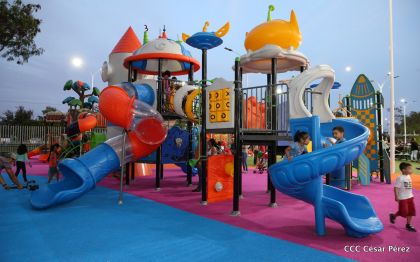 Última Etapa del Parque Luis Alfonso, dedicada con Amor a las Familias de toda Nicaragua 