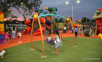 Última Etapa del Parque Luis Alfonso, dedicada con Amor a las Familias de toda Nicaragua 