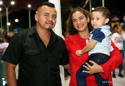 Última Etapa del Parque Luis Alfonso, dedicada con Amor a las Familias de toda Nicaragua 