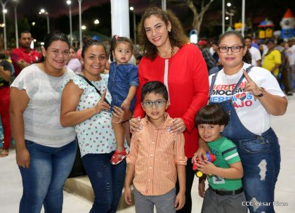 Última Etapa del Parque Luis Alfonso, dedicada con Amor a las Familias de toda Nicaragua 