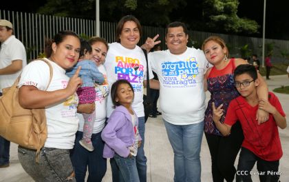 Última Etapa del Parque Luis Alfonso, dedicada con Amor a las Familias de toda Nicaragua 