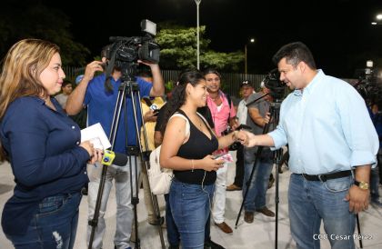 Última Etapa del Parque Luis Alfonso, dedicada con Amor a las Familias de toda Nicaragua 