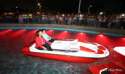 Última Etapa del Parque Luis Alfonso, dedicada con Amor a las Familias de toda Nicaragua 