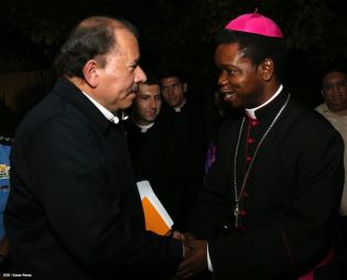 Presidente Daniel y Compañera Rosario se reúnen con Enviado Especial del Papa, Cardenal Nicolás de Jesús López