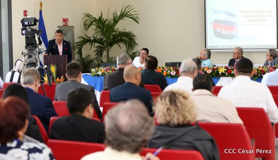 IV Foro de Solidaridad Amorosa y Activa de Pueblos del Mundo con Nicaragua