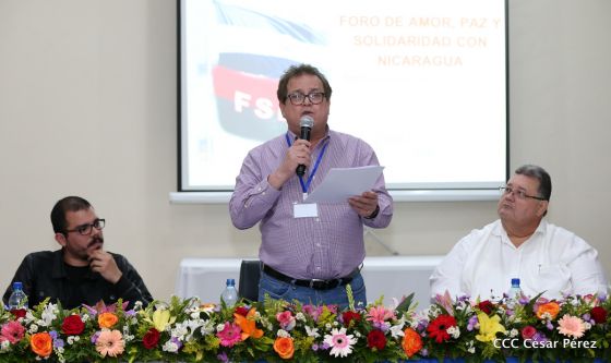 IV Foro de Solidaridad Amorosa y Activa de Pueblos del Mundo con Nicaragua