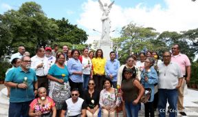 Así se conmemoró el 152 aniversario del natalicio de Rubén Darío