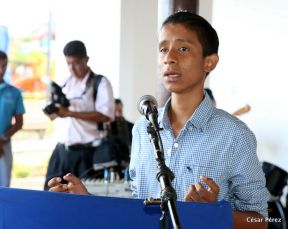 Así se conmemoró el 152 aniversario del natalicio de Rubén Darío