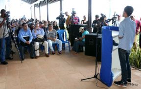 Así se conmemoró el 152 aniversario del natalicio de Rubén Darío