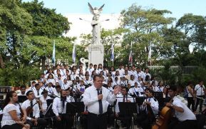 Así se conmemoró el 152 aniversario del natalicio de Rubén Darío