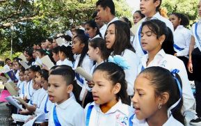 Así se conmemoró el 152 aniversario del natalicio de Rubén Darío