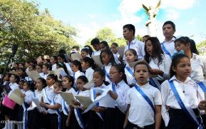 Así se conmemoró el 152 aniversario del natalicio de Rubén Darío