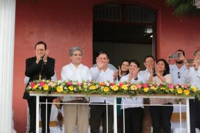 Así se conmemoró el 152 aniversario del natalicio de Rubén Darío