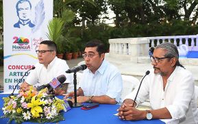 Así se conmemoró el 152 aniversario del natalicio de Rubén Darío