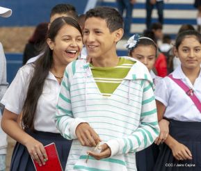 Nicaragua inaugura Año Escolar 2019 en "Cantos de Vida y Esperanza"