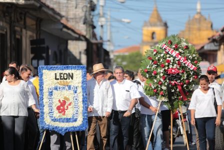 Nicaragua rinde homenaje a su hijo dilecto Rubén Darío