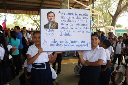 Nicaragua rinde homenaje a su hijo dilecto Rubén Darío