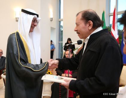 Embajadores presentan credenciales en una Nicaragua que quiere paz