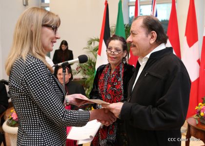 Embajadores presentan credenciales en una Nicaragua que quiere paz