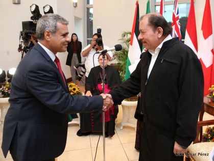 Embajadores presentan credenciales en una Nicaragua que quiere paz