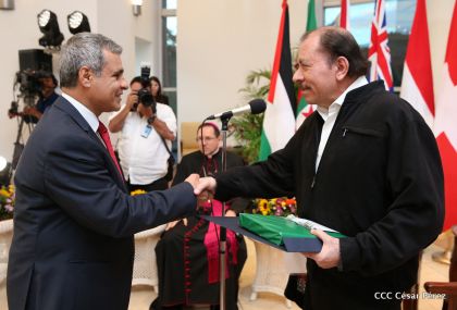 Embajadores presentan credenciales en una Nicaragua que quiere paz