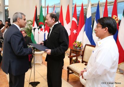 Embajadores presentan credenciales en una Nicaragua que quiere paz