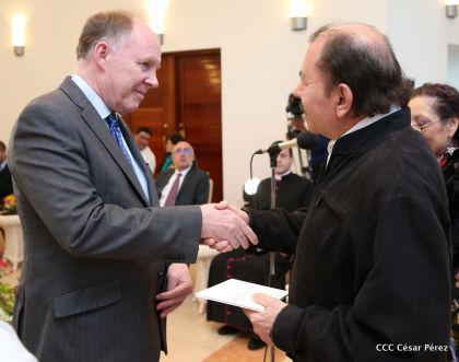 Embajadores presentan credenciales en una Nicaragua que quiere paz