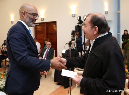 Embajadores presentan credenciales en una Nicaragua que quiere paz