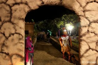 Compañera Rosario supervisa avances en instalación del Belén en Parque Luis Alfonso Velásquez