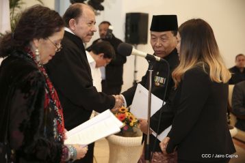 Embajadores presentan credenciales en una Nicaragua que quiere paz