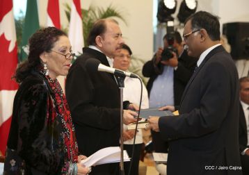 Embajadores presentan credenciales en una Nicaragua que quiere paz