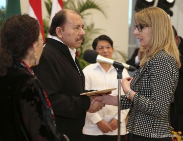 Embajadores presentan credenciales en una Nicaragua que quiere paz