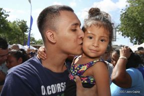 Presos reciben perdón presidencial de convivencia familiar en el día del Amor y la Amistad