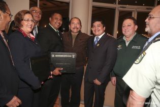 Daniel clausura IX Curso Anual en Defensa y Seguridad del Ejército