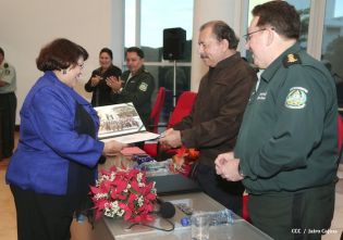 Daniel clausura IX Curso Anual en Defensa y Seguridad del Ejército