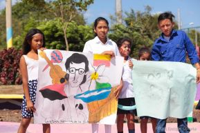 Nicaragua entera rinde homenaje a Héroes y Mártires de Los Sabogales, Monimbó