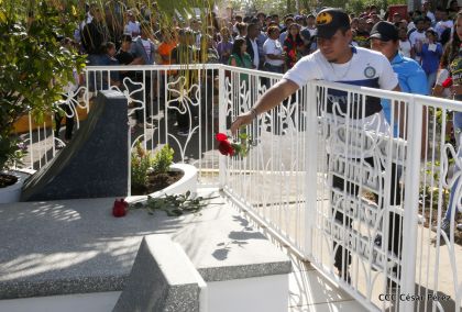 Nicaragua entera rinde homenaje a Héroes y Mártires de Los Sabogales, Monimbó